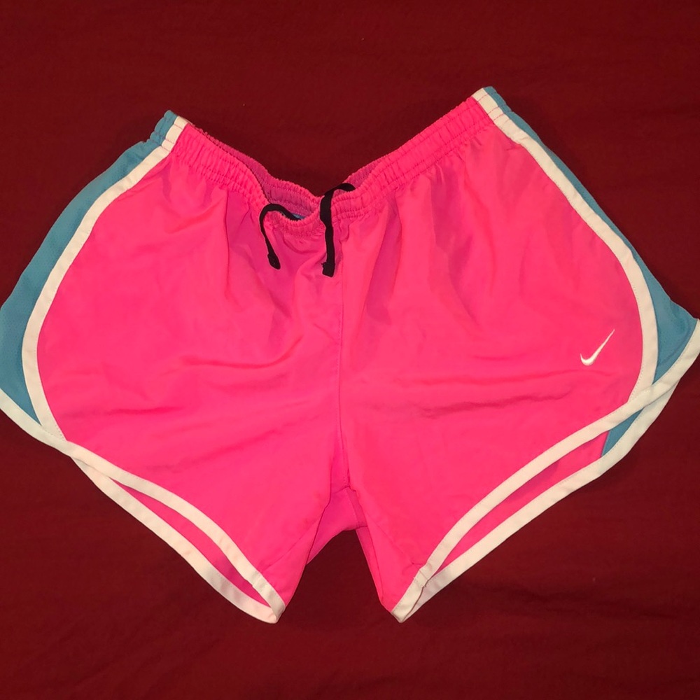 NWOT pink and blue Nike Dri-fit shorts